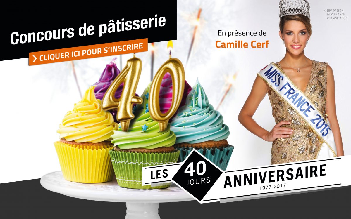 Concours de pâtisserie avec la présence exceptionnelle de Miss France 2015 !