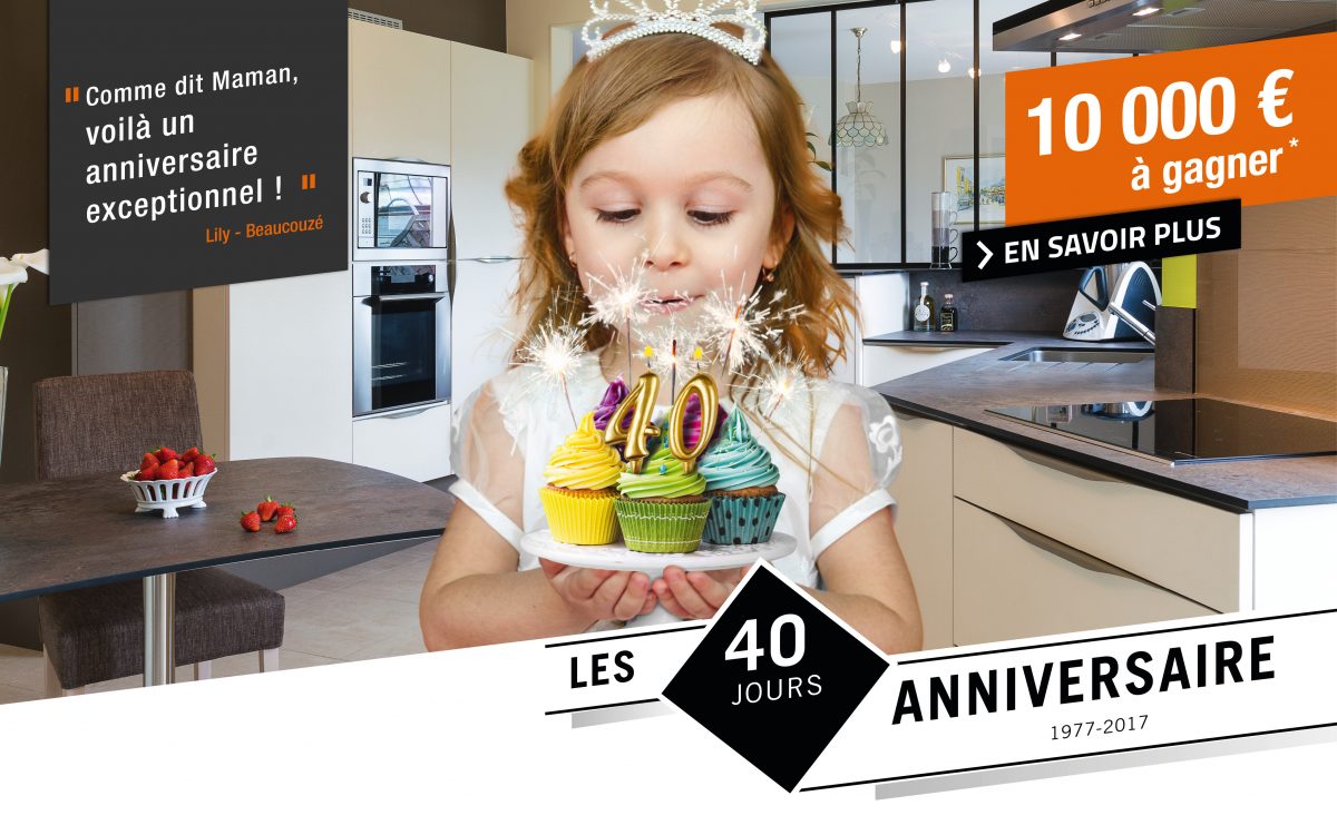 Les 40 jours anniversaire du 21 octobre au 29 novembre