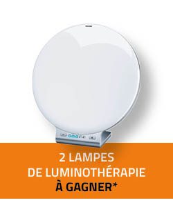 2 lmpes de luminothérapie à gagner