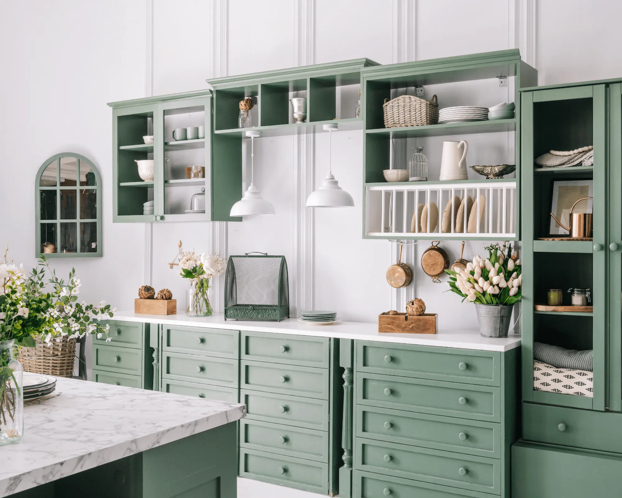 Cuisine tendance verte - Créations Gravouille