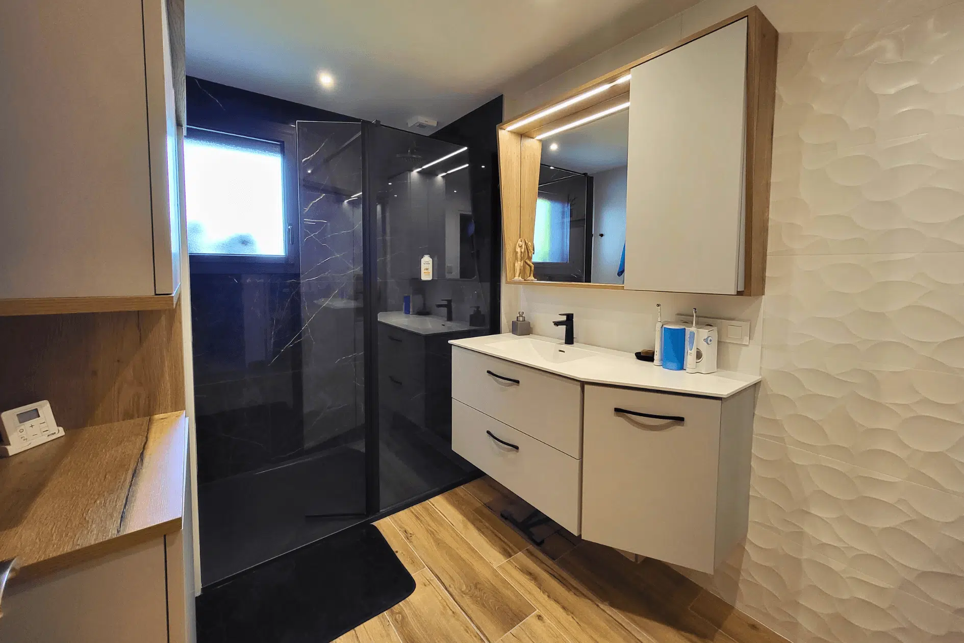 Salle de bain sur mesure - Mauges sur Loire - Créations Gravouille